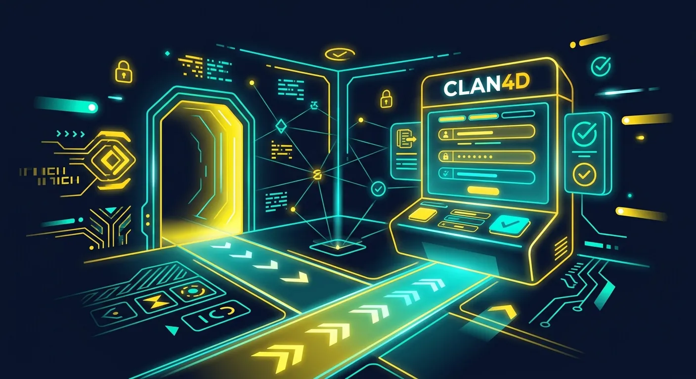 Panduan Form Pendaftaran Akun CLAN4D
